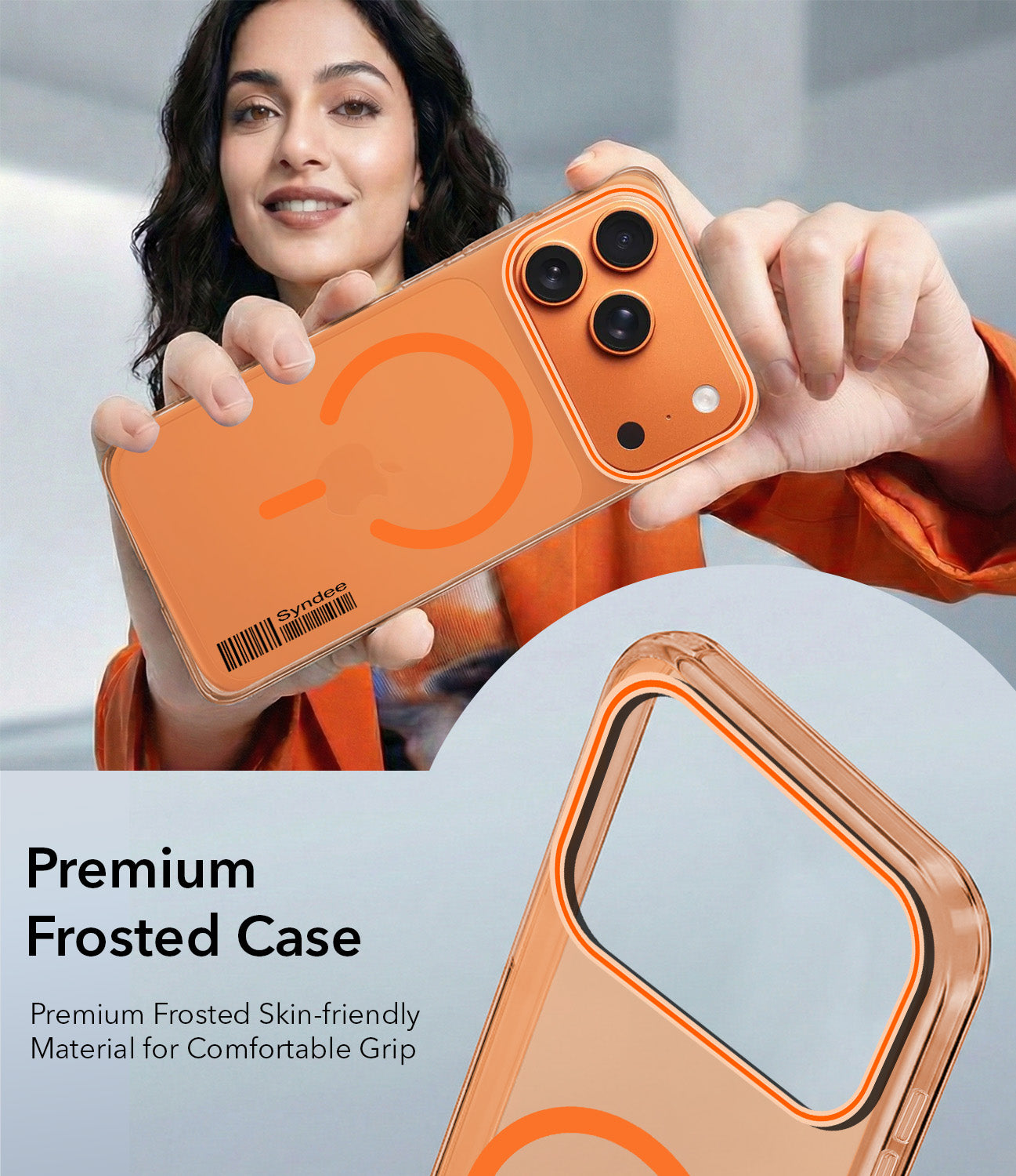 For Apple iPhone 17 Pro Max Back Cover Case (Soft Touch | Camera Bump Protection | MagSafe Compatible | Matte Finish)