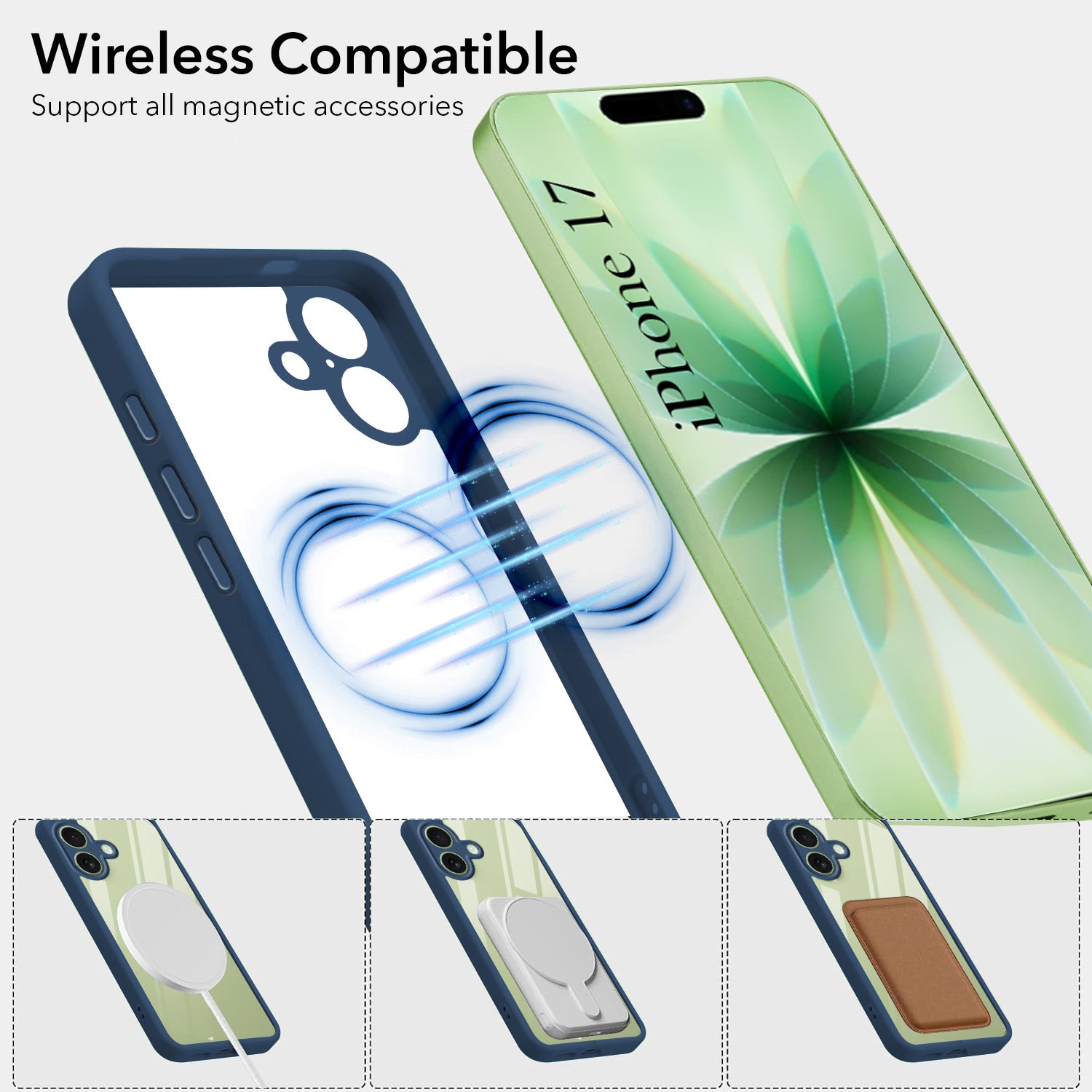 For Apple iPhone 17 Back Cover Case Ultra-Hybrid (Lifetime Anti Yellow | Anti Scratch | Crystal Clear Shockproof)