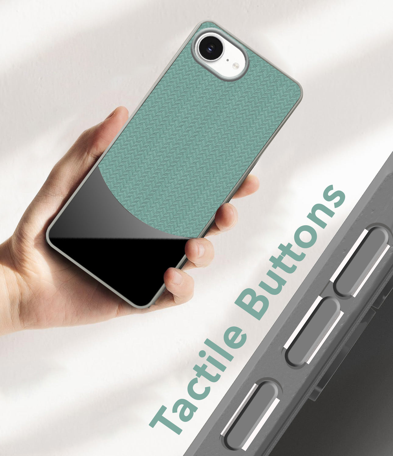 For  Apple iPhone 16e | Apple iPhone 17e Back Cover Case (Elegant PU Leather Finish | Premium Minimalist Professional | Camera Protection Bump)