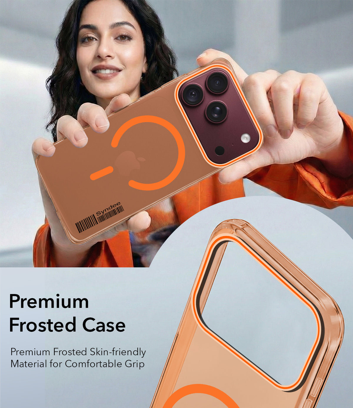 For Apple iPhone 18 Pro Max Back Cover Case (Soft Touch | Camera Bump Protection | MagSafe Compatible | Matte Finish)