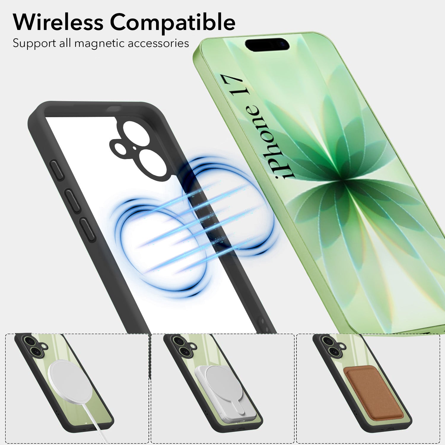 For Apple iPhone 17 Back Cover Case Ultra-Hybrid (Lifetime Anti Yellow | Anti Scratch | Crystal Clear Shockproof)