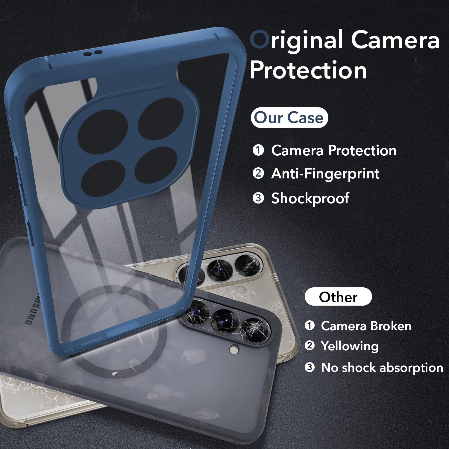 For Redmi note 15 | Redmi note 15 SE (5G) Back Cover Case Ultra-Hybrid (Lifetime Anti Yellow | Anti Scratch | Crystal Clear Shockproof)