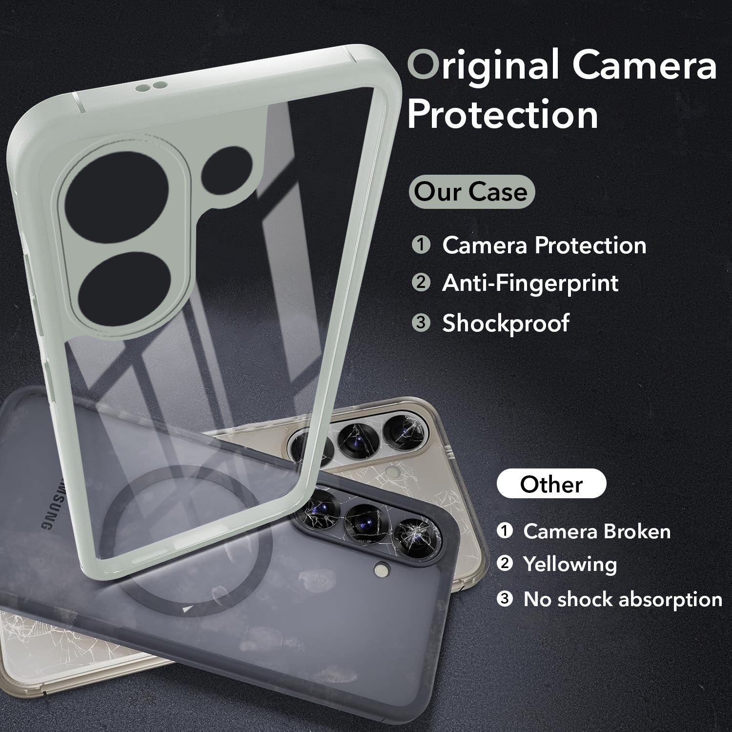 For Poco X8 Pro Back Cover Case Ultra-Hybrid (Lifetime Anti Yellow | Anti Scratch | Crystal Clear Shockproof)