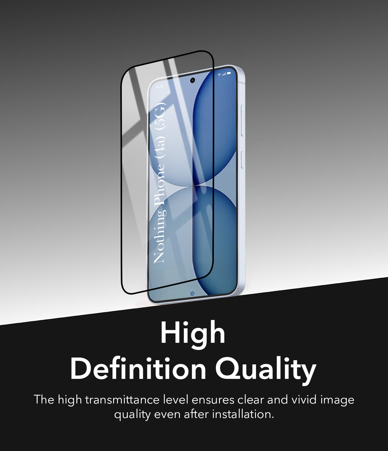 (Pack of 2) Tempered Glass For Nothing Phone 4A 5G Military-Grade Gorilla Screen Protector (Shatterproof HD Clarity | Oleophobic Coating | 3D Precision Cut)