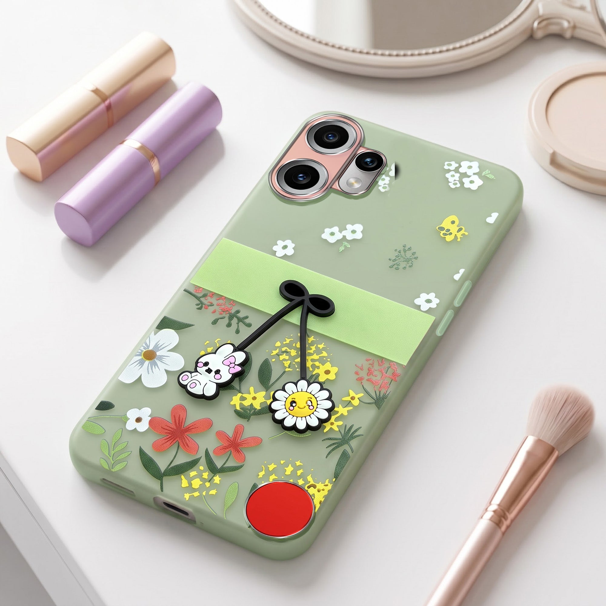 For Nothing CMF Phone 2 Pro Back Cover Case (3D Cute Cartoons | Hard Back Side Soft | Matte Premium Finish | HD Printing)
