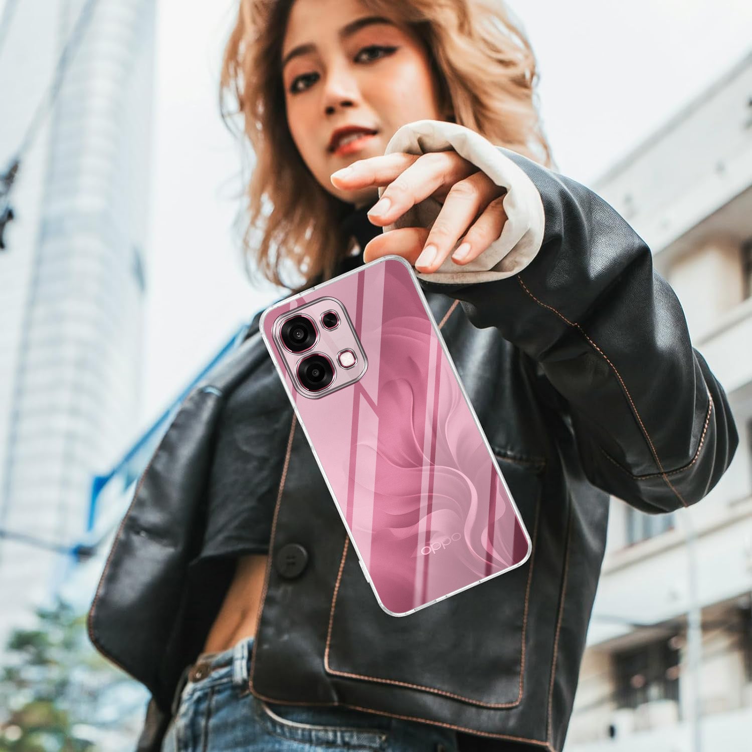 For Oppo F31 5G | Oppo F33 5G Back Cover Case (Clear Shockproof Case with Camera Protection | Soft and Flexible | Transparent)