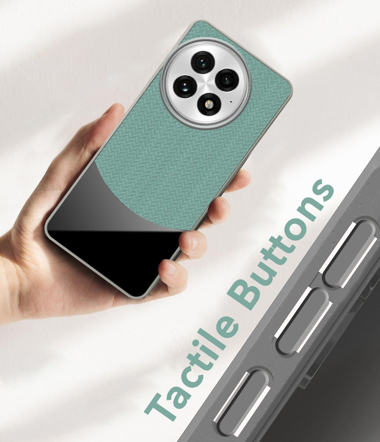 For OnePlus 13 Silicone Finish Back Cover Case (Premium Minimalist Professional Feel | Camera Protection Bump)