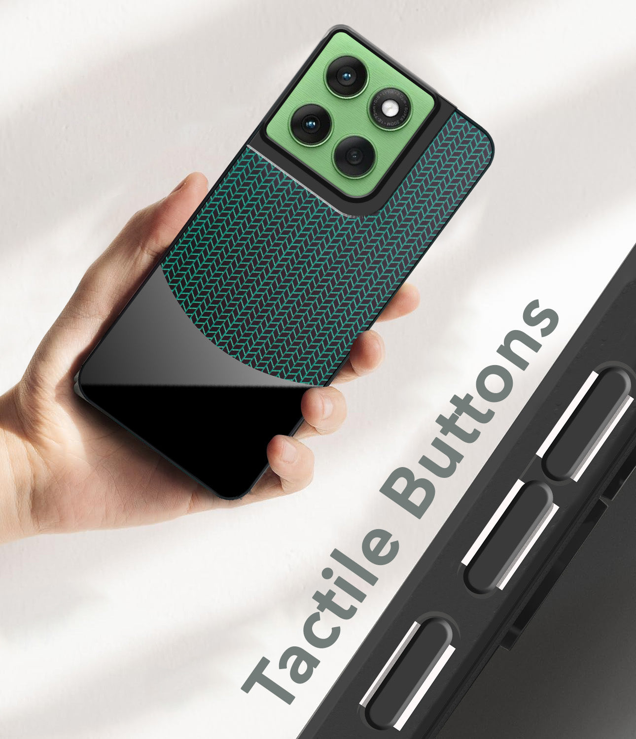 For Motorola Moto Edge 60 Back Cover Case (Elegant PU Leather Finish | Premium Minimalist Professional | Camera Protection Bump)