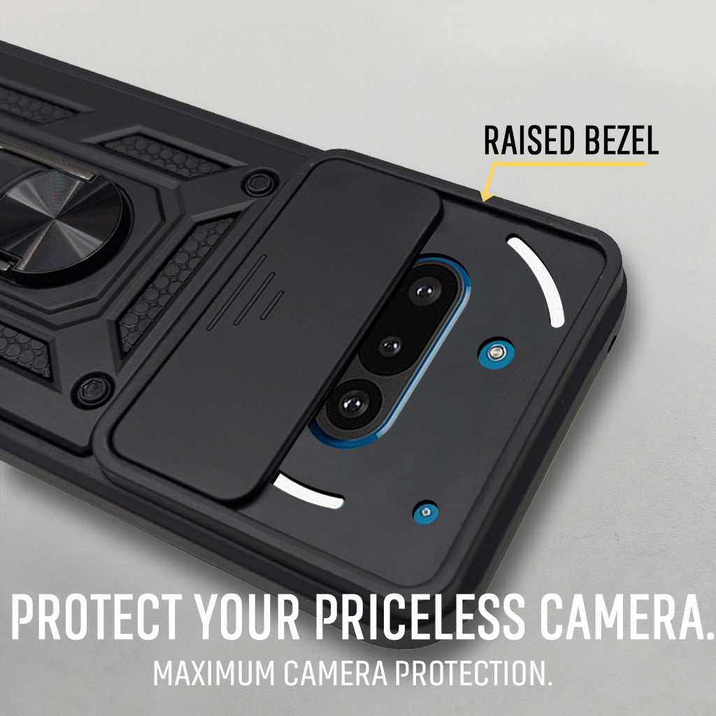 For Nothing Phone 3A 5G Back Cover Case (Hybrid Dual Armor Polycarbonate)