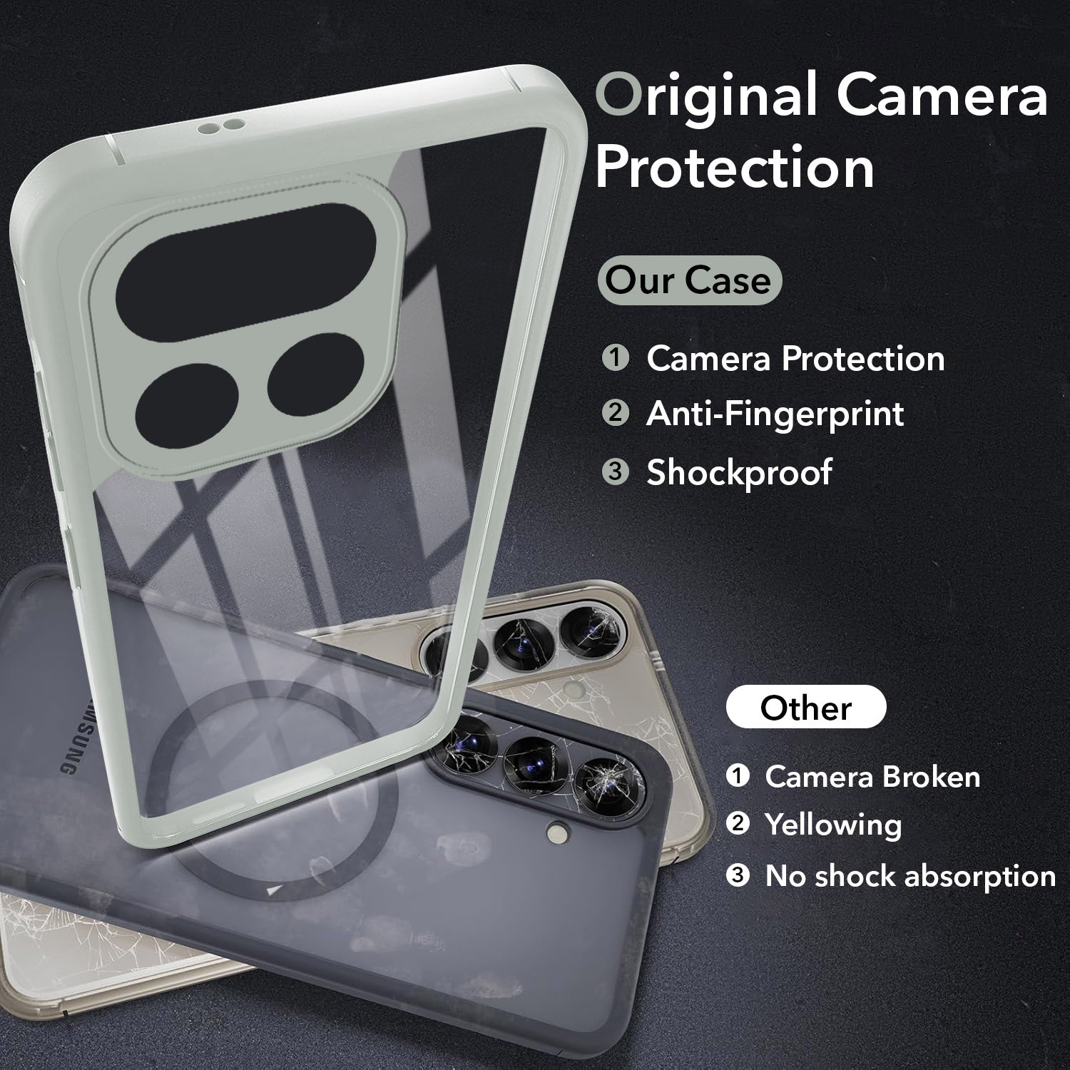 For Realme 16 Pro Plus 5G Back Cover Case Ultra-Hybrid (Lifetime Anti Yellow | Anti Scratch | Crystal Clear Shockproof)