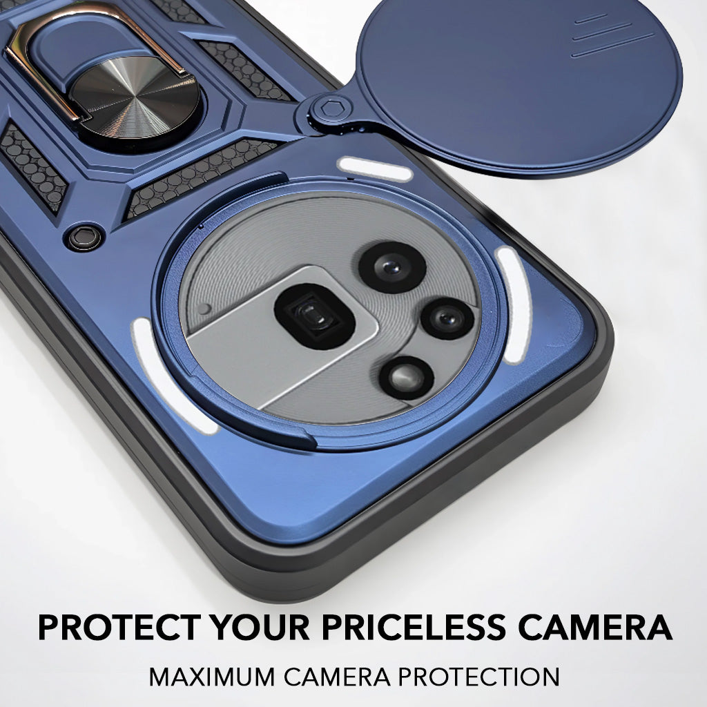 For Nothing Phone 3A Pro 5G Back Cover Case (Hybrid Dual Armor Polycarbonate)