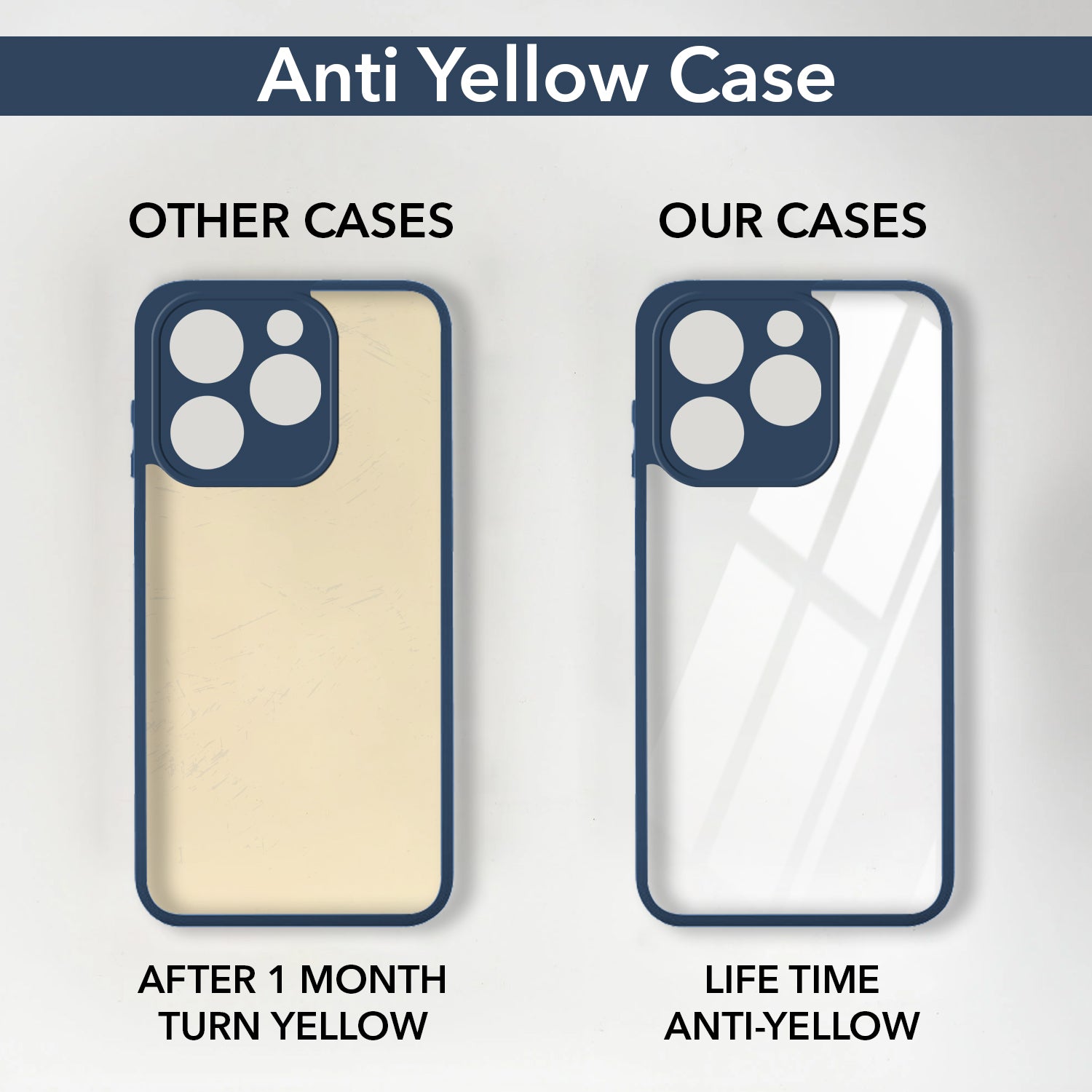 For Infinix Note 40X 5G Back Cover Case (Lifetime Anti Yellow | Anti Scratch | Crystal Clear Shockproof)