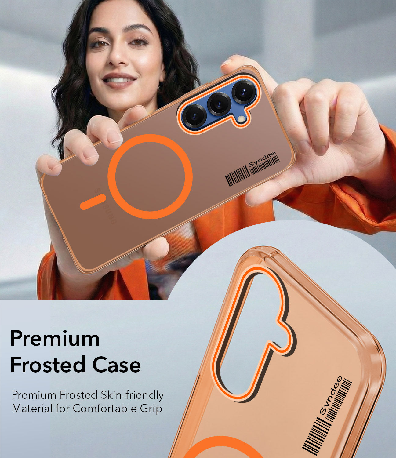 For Samsung Galaxy S25 Back Cover Case (Soft Touch | Camera Bump Protection | MagSafe Compatible | Matte Finish)