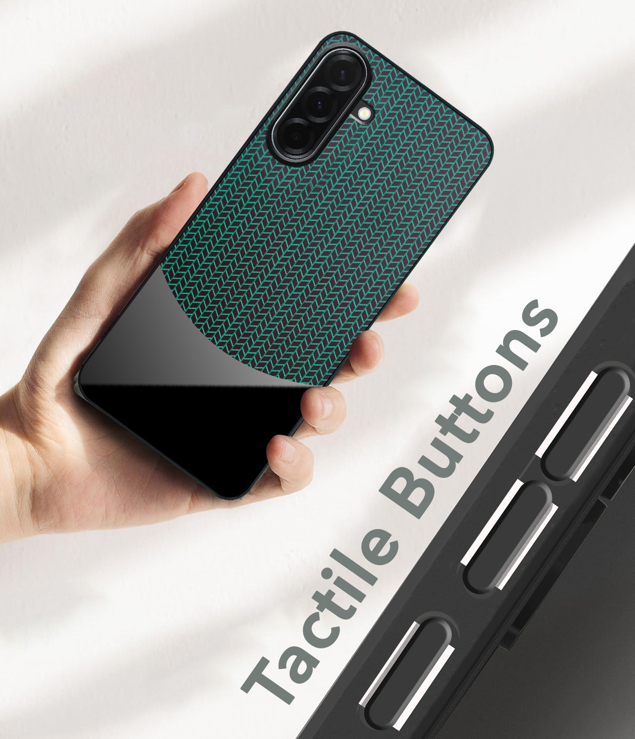 For Samsung Galaxy A36 5G Silicone Finish Back Cover Case (Premium Minimalist Professional Feel | Camera Protection Bump)