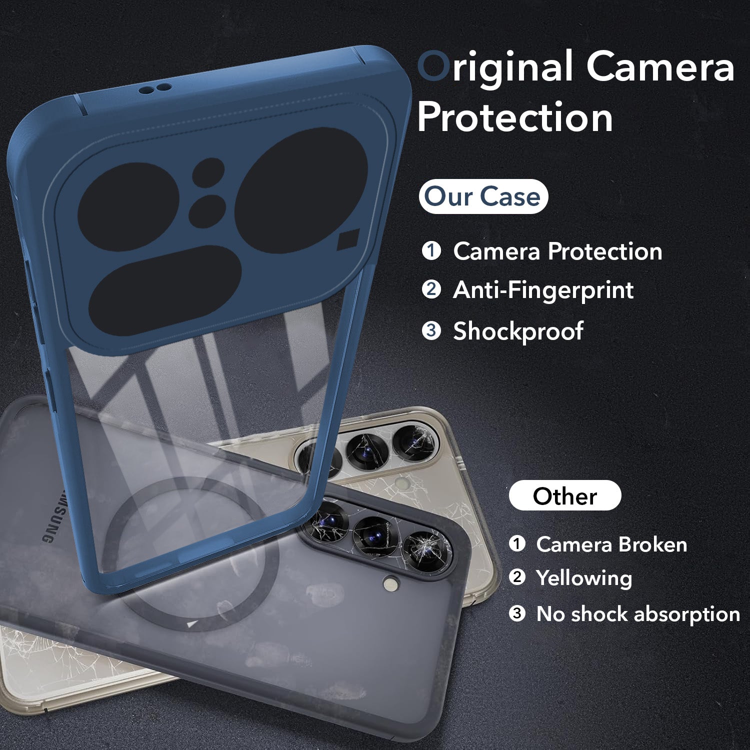 For Nothing Phone 4A Pro 5G Back Cover Case Ultra-Hybrid (Lifetime Anti Yellow | Anti Scratch | Crystal Clear Shockproof)