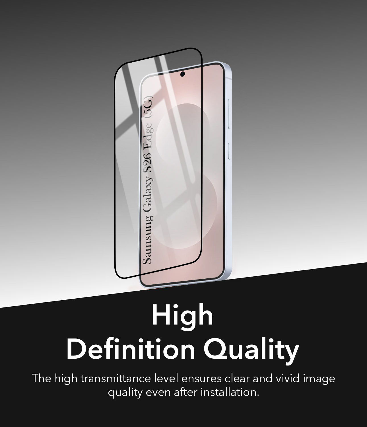 (Pack of 2) Tempered Glass For Samsung Galaxy S26 Edge 5G Military-Grade Gorilla Screen Protector With Installation Kit | Shatterproof, Full Coverage, HD Clear, Scratch Resistant