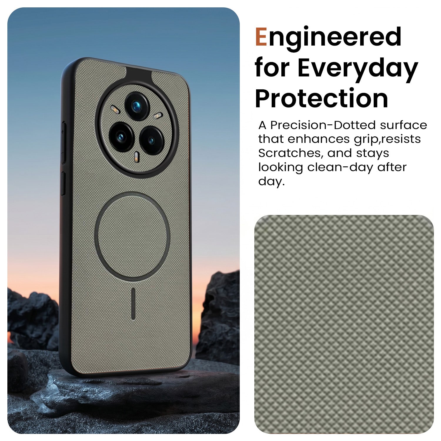 For Realme 14 Pro Plus 5G Back Cover Case PU Leather (Texture Grip Design | Professional Minimalist | Camera Protection | Soft and Flexible)
