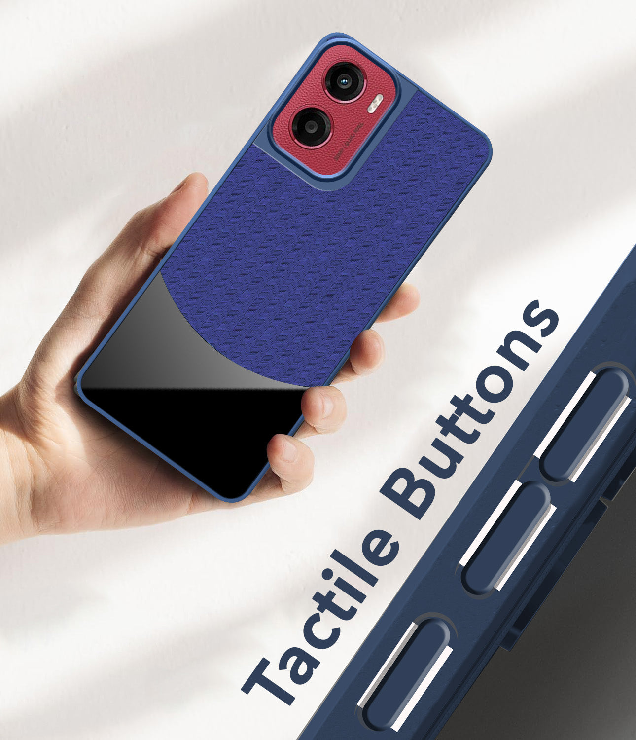 For Motorola Moto G05 Silicone Finish Back Cover Case (Premium Minimalist Professional Feel | Camera Protection Bump)