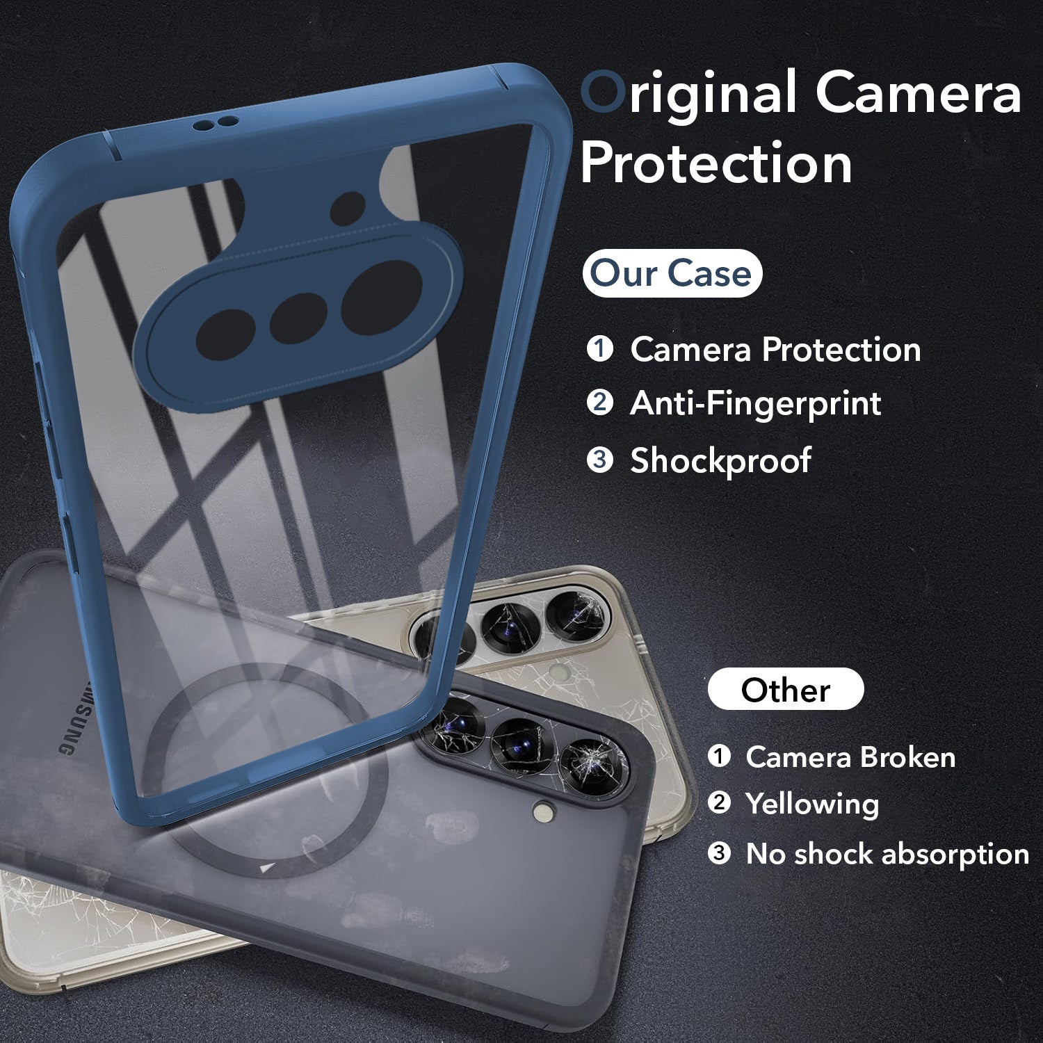 For Nothing Phone 4A 5G  Back Cover Case Ultra-Hybrid (Lifetime Anti Yellow | Anti Scratch | Crystal Clear Shockproof)