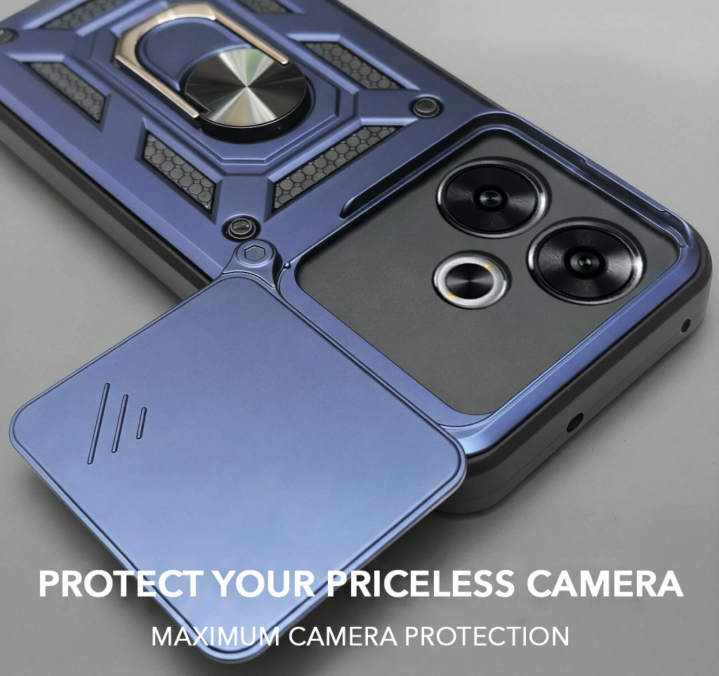 For Xiaomi Poco F6 5G Back Cover Case (Hybrid Dual Armor Polycarbonate)