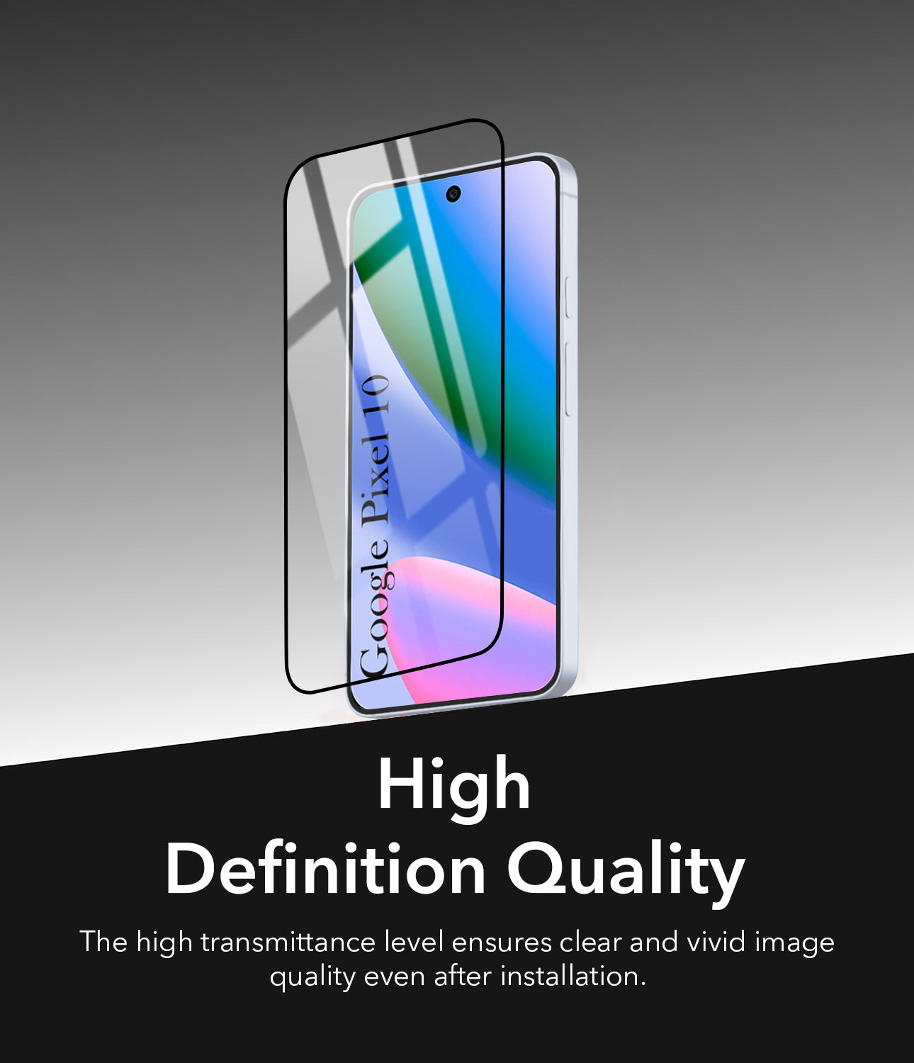 (Pack of 2)Tempered Glass For Google Pixel 10 Military-Grade Gorilla Screen Protector With Installation Kit | Shatterproof, Full Coverage, HD Clear, Scratch Resistant