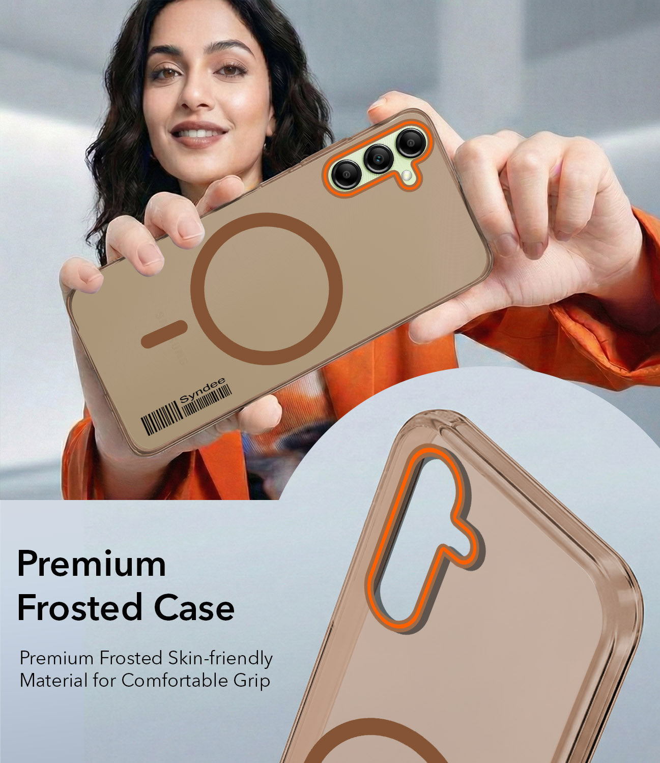 For Samsung Galaxy A14 4G | 5G Back Cover Case (Soft Touch | Camera Bump Protection | MagSafe Compatible | Matte Finish)