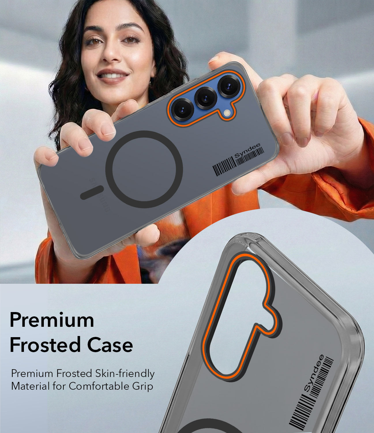 For Samsung Galaxy S25 Back Cover Case (Soft Touch | Camera Bump Protection | MagSafe Compatible | Matte Finish)