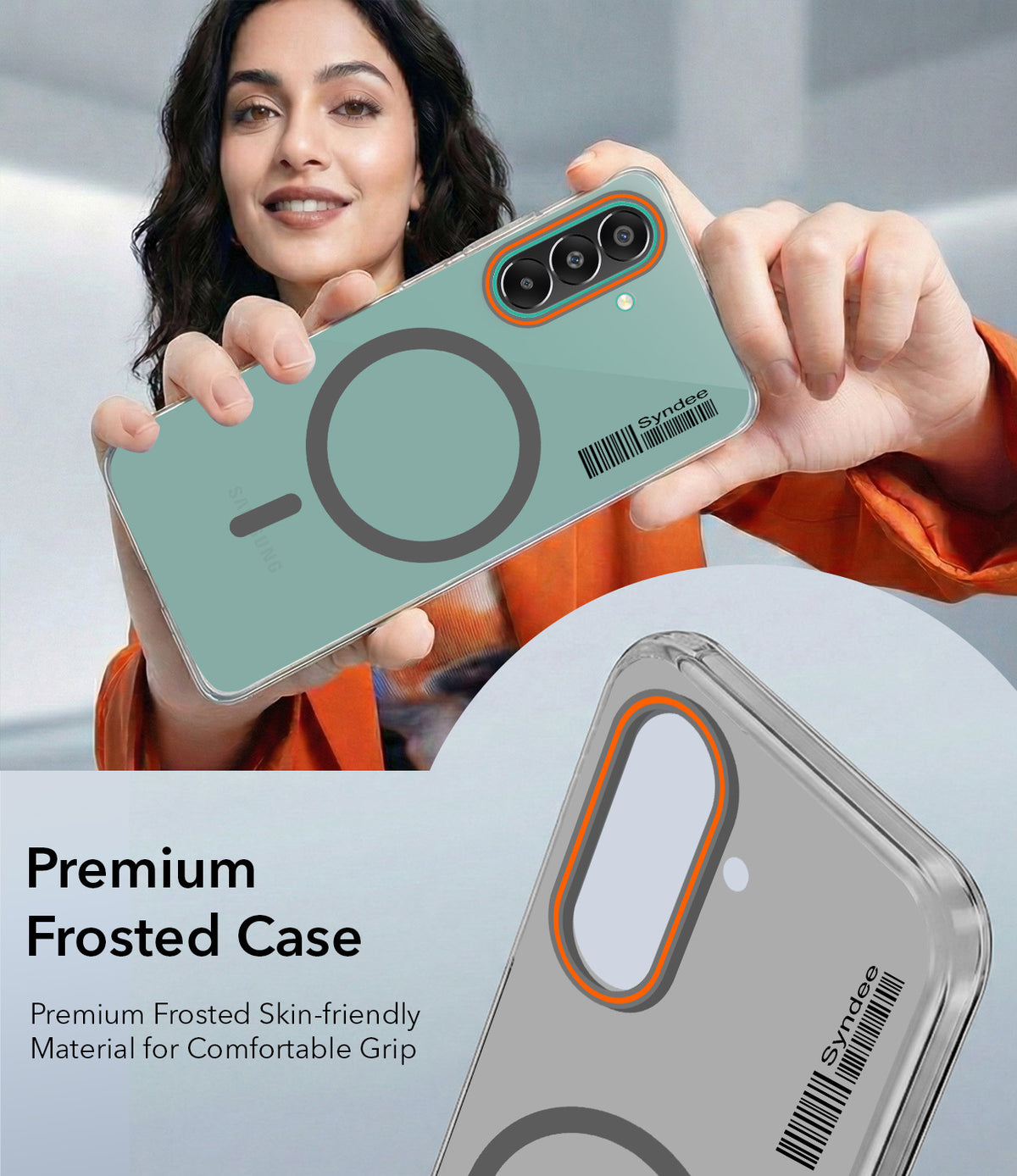 For Samsung Galaxy F70 Pro 5G Back Cover Case (Soft Touch | Camera Bump Protection | MagSafe Compatible | Matte Finish)