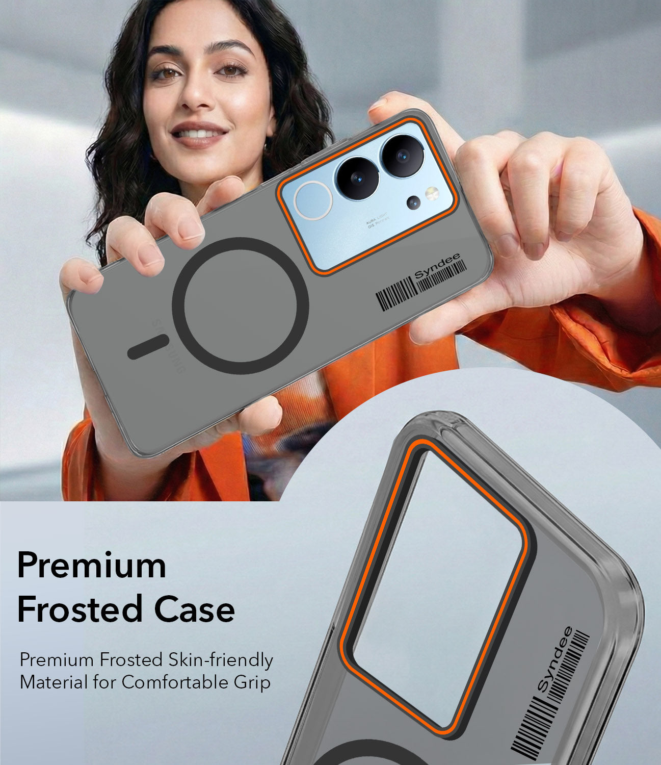 For Vivo V29 | Vivo V29 Pro 5G Back Cover Case (Soft Touch | Camera Bump Protection | MagSafe Compatible | Matte Finish)