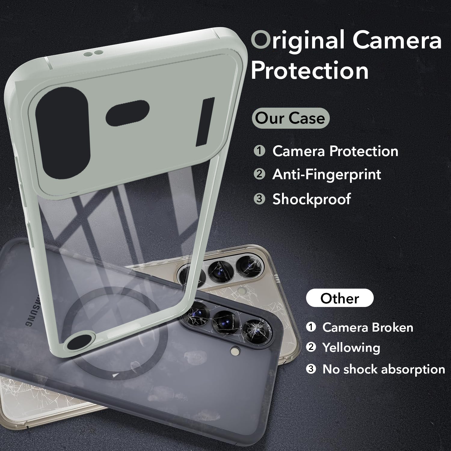 For Nothing Phone 4B 5G Back Cover Case Ultra-Hybrid (Lifetime Anti Yellow | Anti Scratch | Crystal Clear Shockproof)