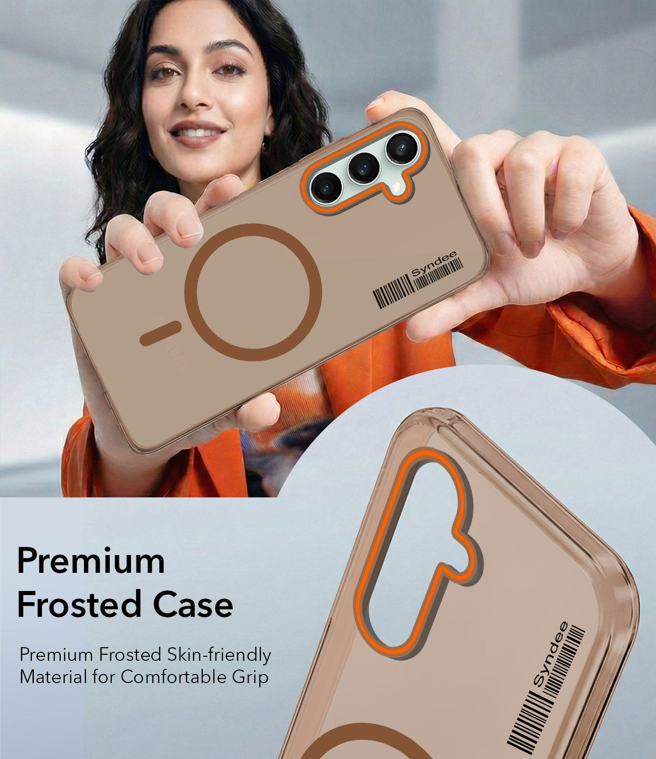 For Samsung Galaxy S23 FE 5G Back Cover Case (Soft Touch | Camera Bump Protection | MagSafe Compatible | Matte Finish)