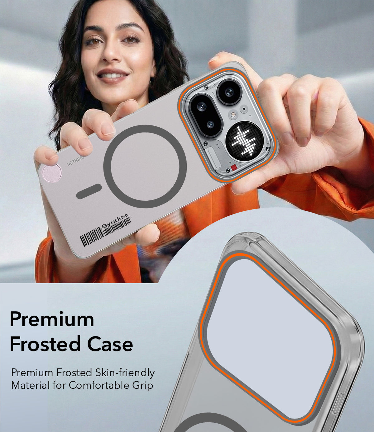 For Nothing Phone 4A Pro 5G Back Cover Case (Soft Touch | Camera Bump Protection | MagSafe Compatible | Matte Finish)