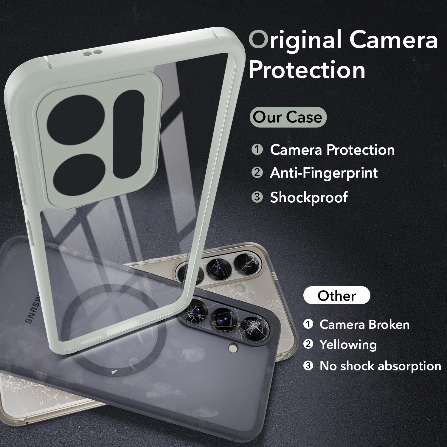For Realme P4 Power 5G | Realme Narzo Power Back Cover Case Ultra-Hybrid (Lifetime Anti Yellow | Anti Scratch | Crystal Clear Shockproof)