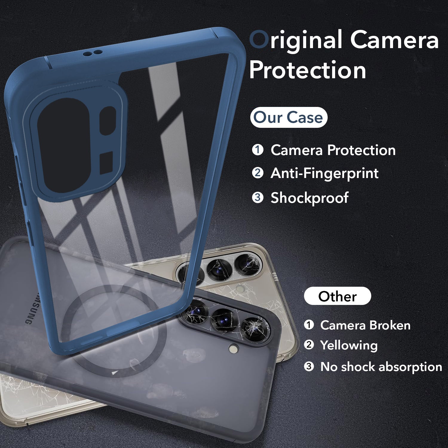 For OnePlus 15R Back Cover Case Ultra-Hybrid (Lifetime Anti Yellow | Anti Scratch | Crystal Clear Shockproof)