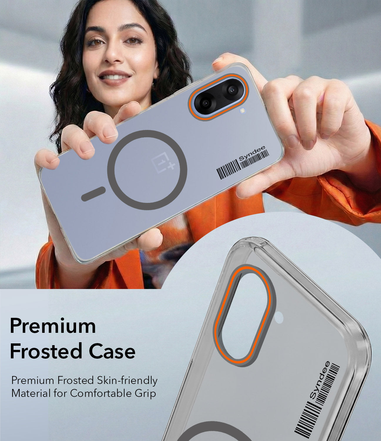 For Oneplus Nord CE 5 Back Cover Case (Soft Touch | Camera Bump Protection | MagSafe Compatible | Matte Finish)