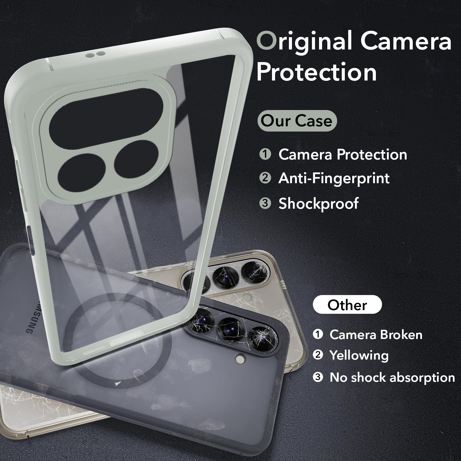 For Realme 16T 5G Lite Back Cover Case Ultra-Hybrid (Lifetime Anti Yellow | Anti Scratch | Crystal Clear Shockproof)