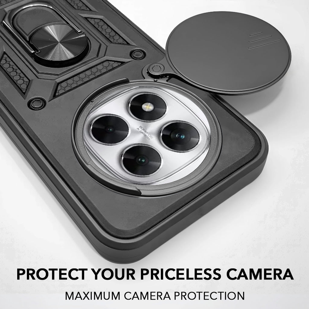 For Xiaomi Poco X7 Back Cover Case (Hybrid Dual Armor Polycarbonate)