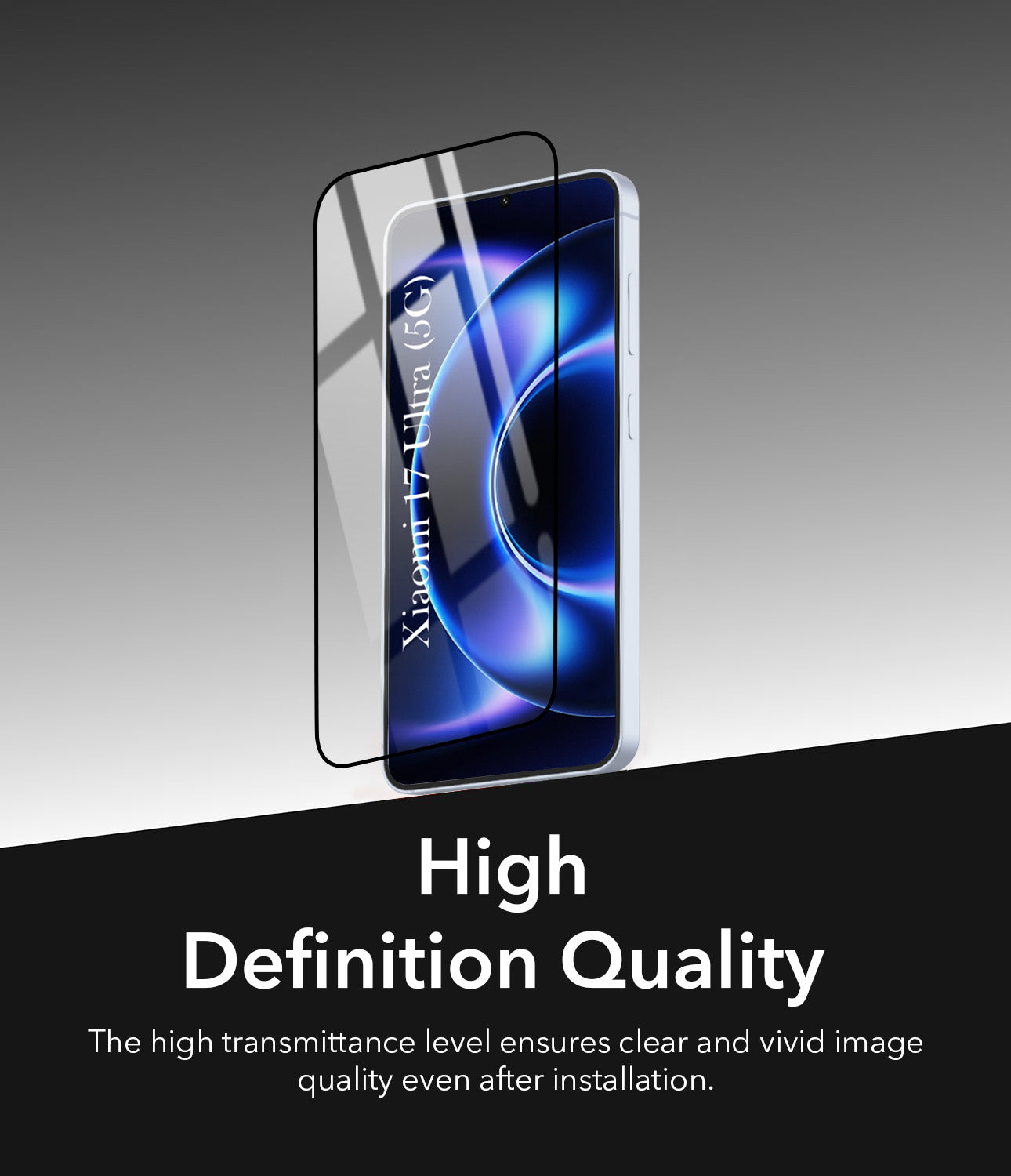 (Pack of 2) Tempered Glass For Xiaomi 17 Ultra Military-Grade Gorilla Screen Protector With Installation Kit | Shatterproof, Full Coverage, HD Clear, Scratch Resistant