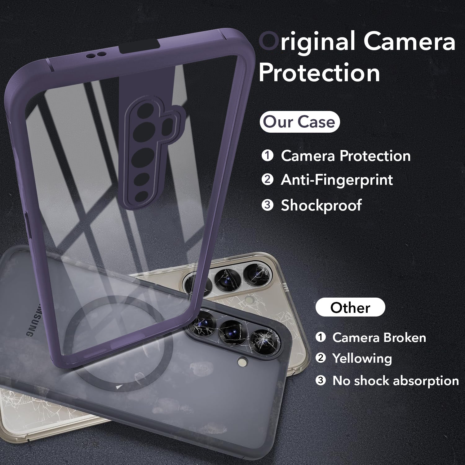 For Reno2 Z | Reno 2Z | Reno 2F | 2 F Back Cover Case Ultra-Hybrid (Lifetime Anti Yellow | Anti Scratch | Crystal Clear Shockproof)