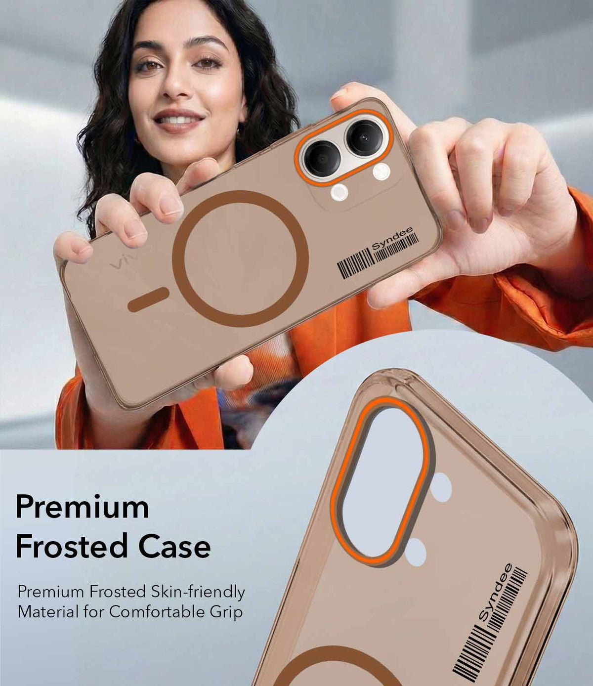 For Vivo Y11 | Vivo Y21 5G Back Cover Case (Soft Touch | Camera Bump Protection | MagSafe Compatible | Matte Finish)