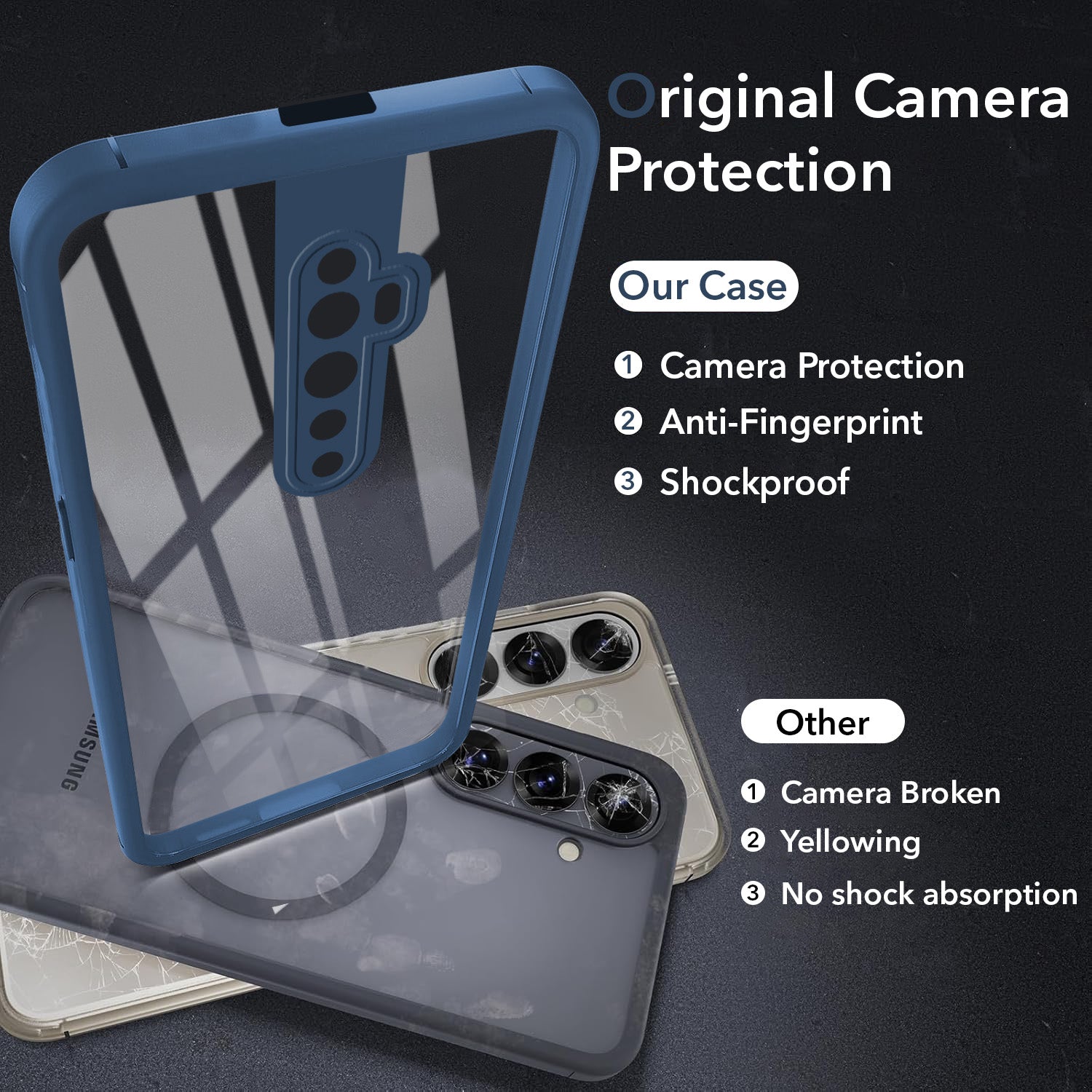 For Reno2 Z | Reno 2Z | Reno 2F | 2 F Back Cover Case Ultra-Hybrid (Lifetime Anti Yellow | Anti Scratch | Crystal Clear Shockproof)