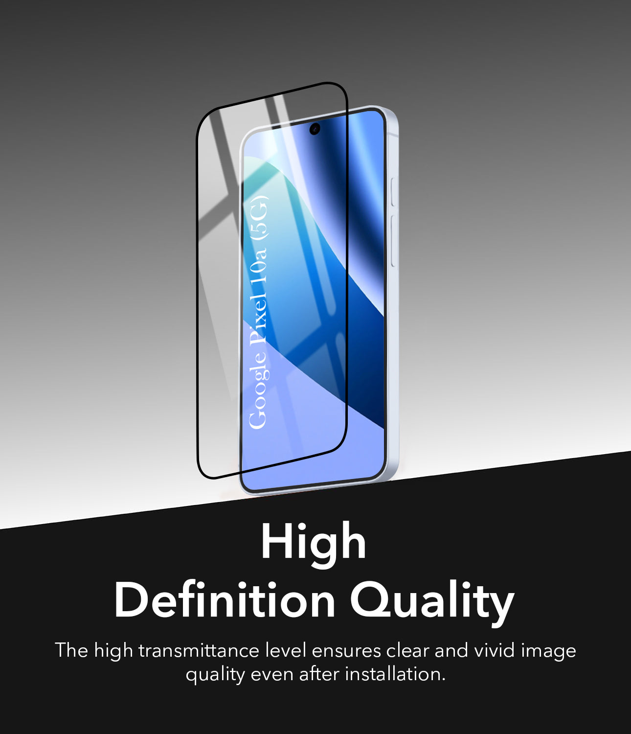 (Pack of 2) Tempered Glass For Google Pixel 10a Military-Grade Gorilla Screen Protector (Shatterproof HD Clarity | Oleophobic Coating | 3D Precision Cut)