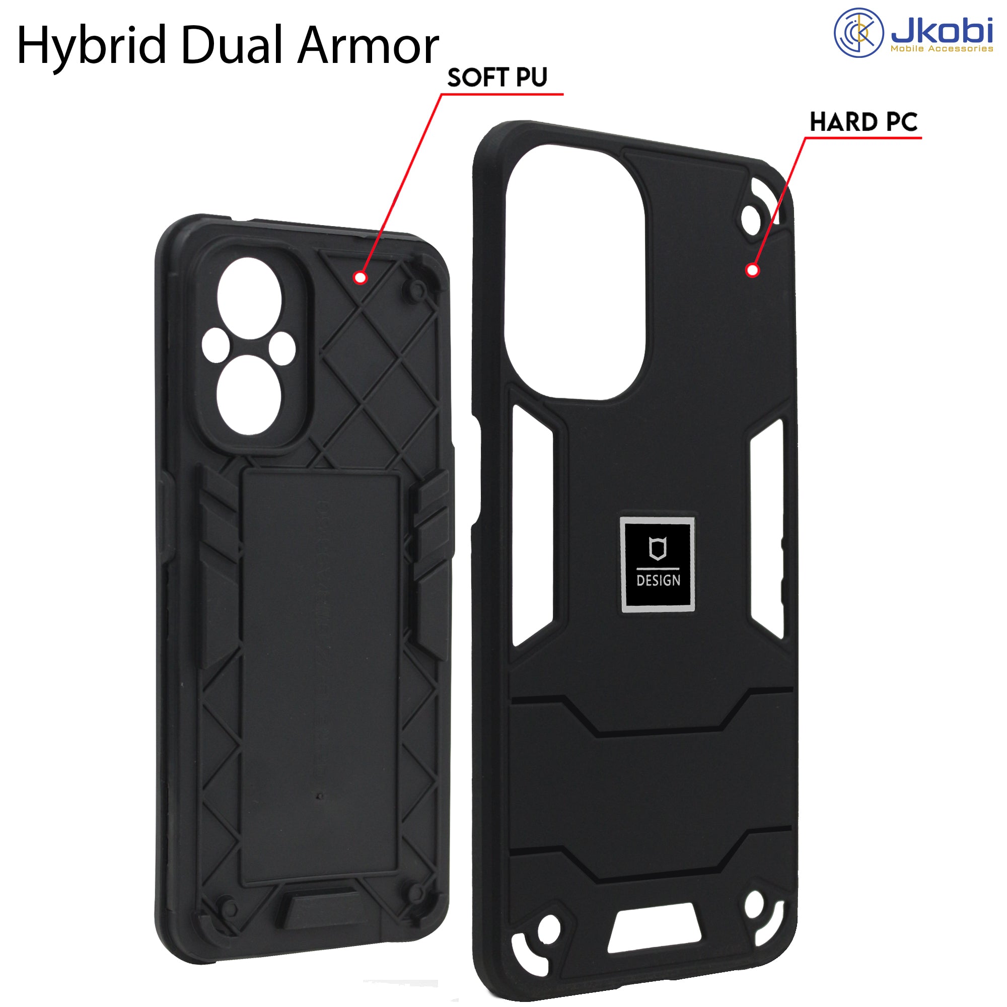 For iPhone 16e | iPhone 17e Back Cover Case (Hybrid Armor | Slim Dual Layer | Shockproof Lightweight)