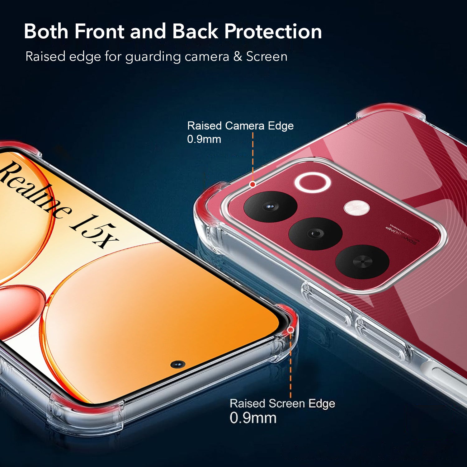 For Realme 15X Back Cover (Drop & Camera Protection | Hard Polycarbonate)