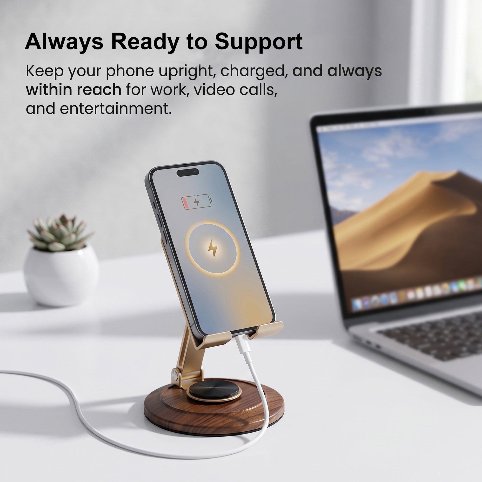Mobile Stand with 360 Degree Rotation