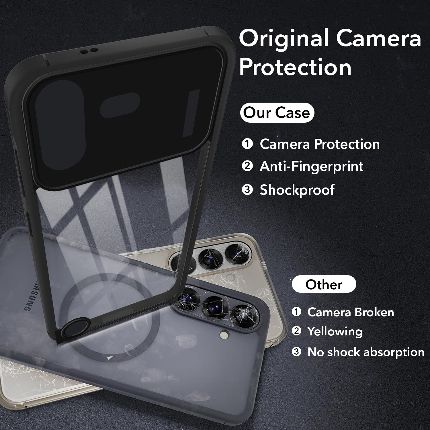 For Nothing Phone 4B 5G Back Cover Case Ultra-Hybrid (Lifetime Anti Yellow | Anti Scratch | Crystal Clear Shockproof)