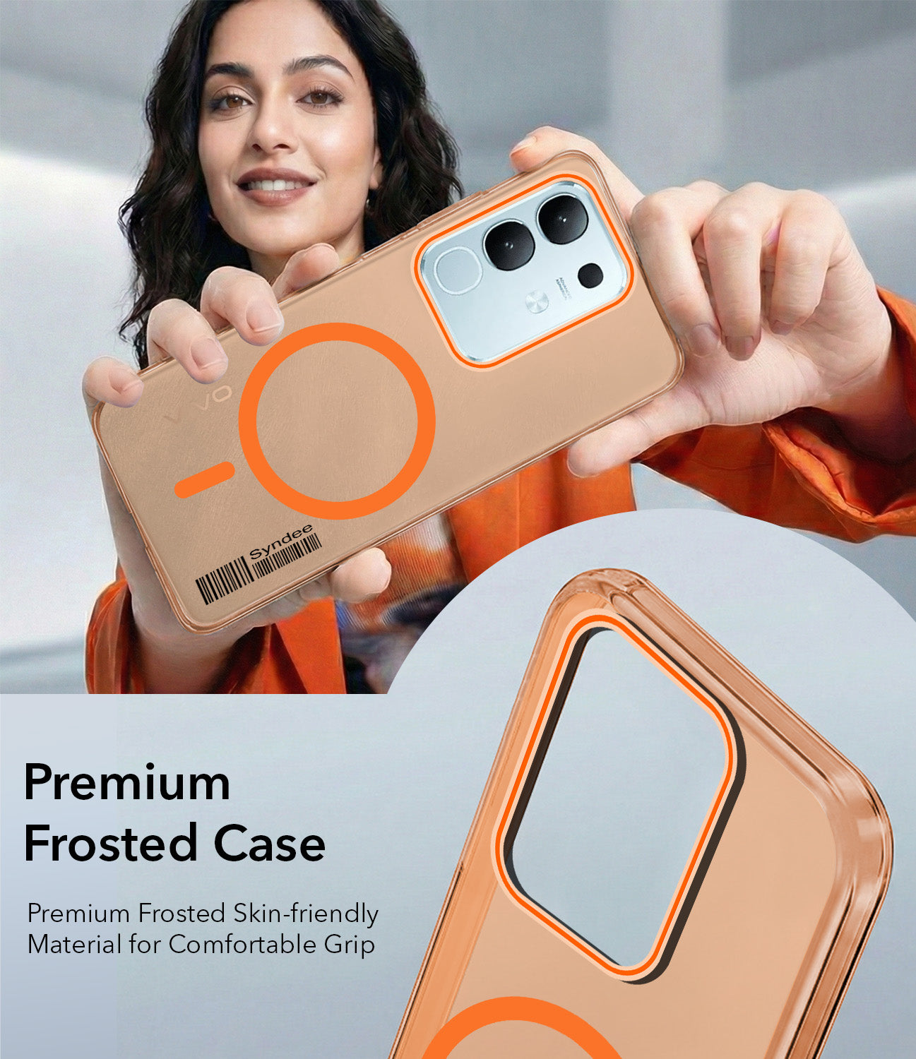For Vivo T4x | Vivo Y31 Pro Back Cover Case (Soft Touch | Camera Bump Protection | MagSafe Compatible | Matte Finish)