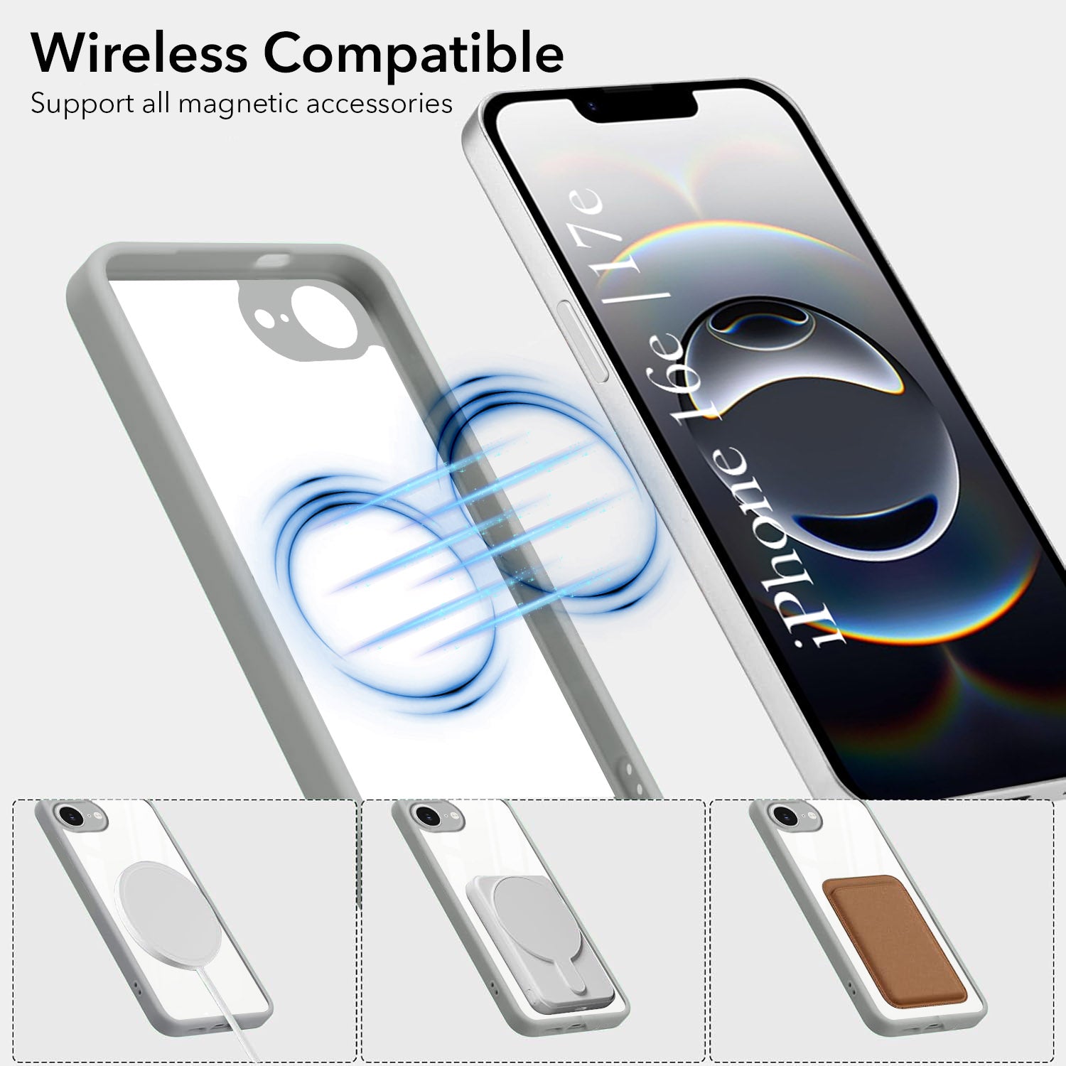 For Apple iPhone 16e | Apple iPhone 17e Back Cover Case (Lifetime Anti Yellow | Anti Scratch | Crystal Clear Shockproof) (Lifetime Anti Yellow | Anti Scratch | Crystal Clear Shockproof)