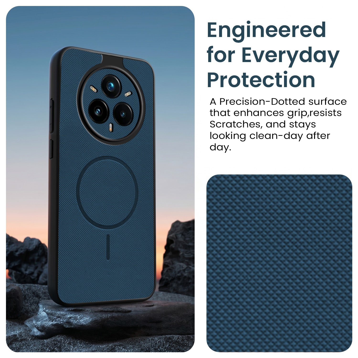 For Realme 14 Pro Plus 5G Back Cover Case PU Leather (Texture Grip Design | Professional Minimalist | Camera Protection | Soft and Flexible)
