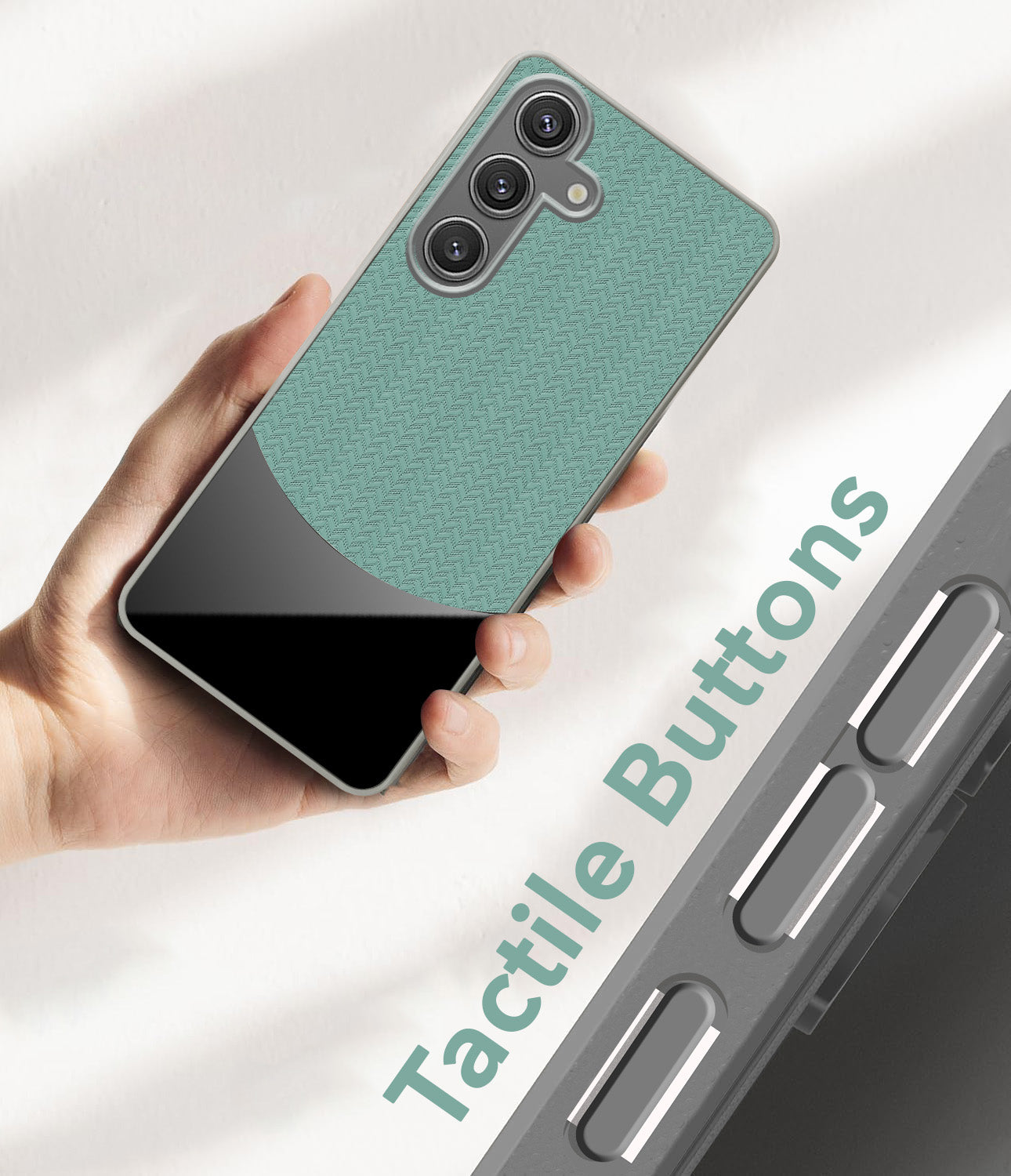 For Samsung Galaxy S24 Back Cover Case (Elegant PU Leather Finish | Premium Minimalist Professional | Camera Protection Bump)